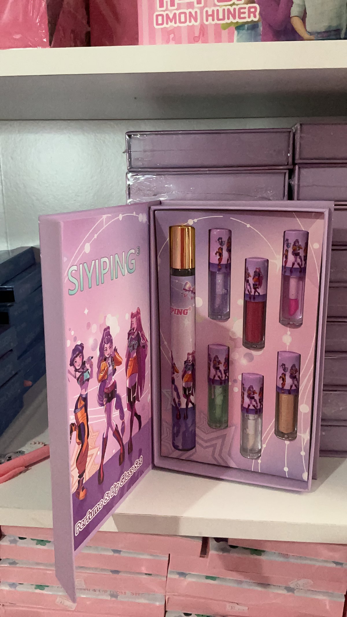 Set perfume y gloss