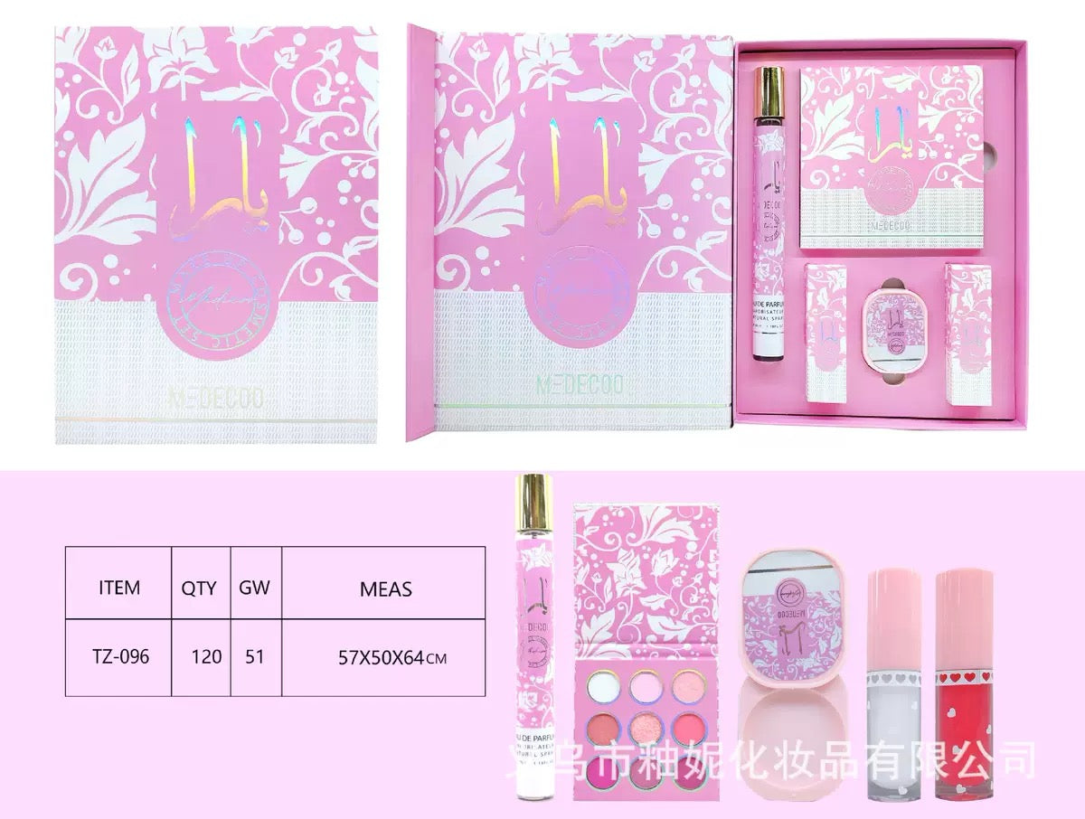 Set de palet perfume gloss